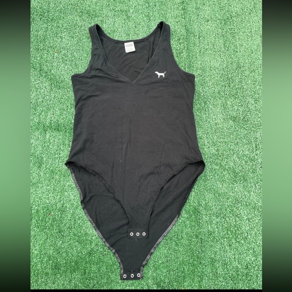 PINK bodysuit | black | size Large